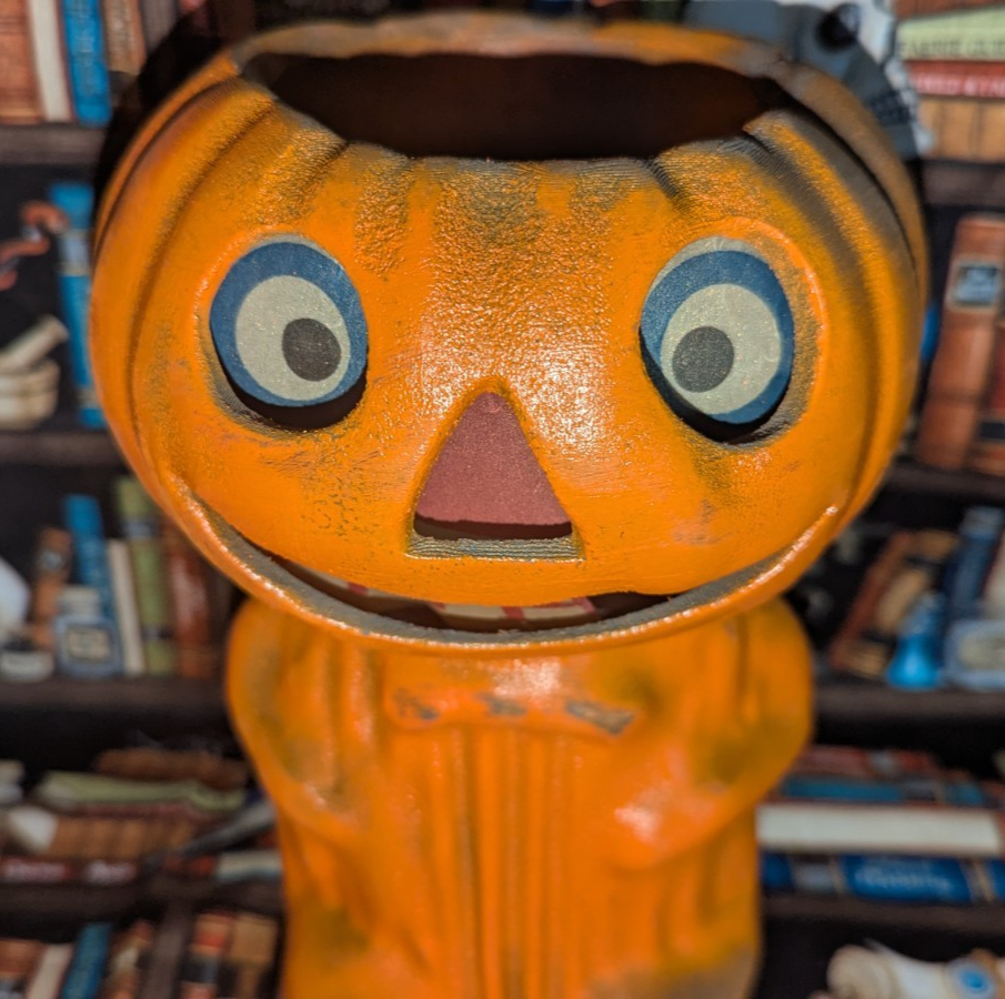 Paper Mache Standing JOL Lantern