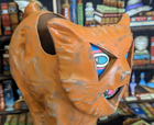 Paper Mache Style Standing Cat Lantern