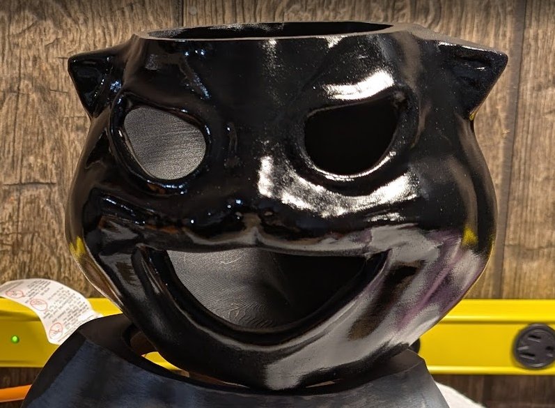 Black Cat Face - Paint & Gloss